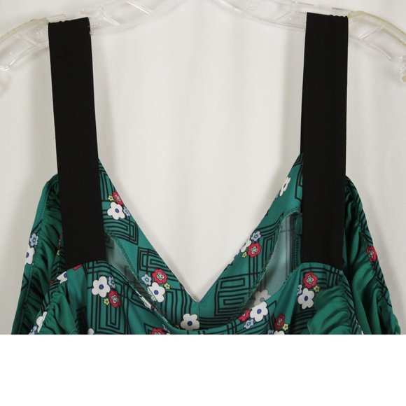 NWT Eloquii Floral Off Shoulder Top Size 18 - Picture 7 of 11